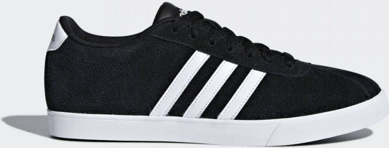 adidas Courtset suÃ¨de sneakers zwart