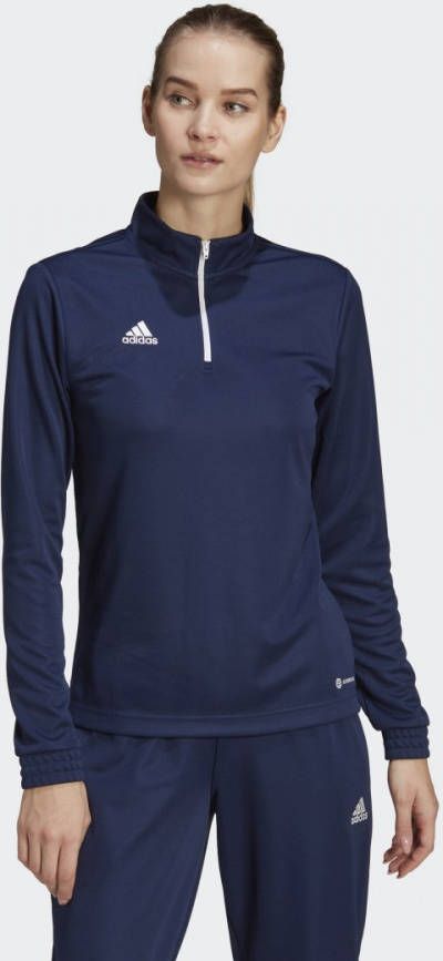 adidas Entrada 22 Trainingstrui Dames Donkerblauw Wit