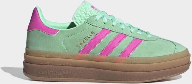 adidas Originals Gazelle Bold Sneakers , Groen, Dames