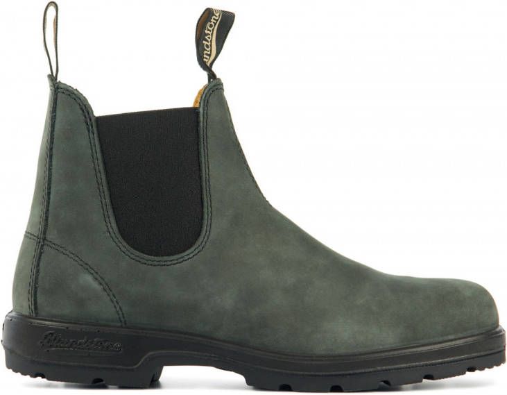 BLUNDSTONE Classic Rustic 587 nubuck chelsea boots antraciet