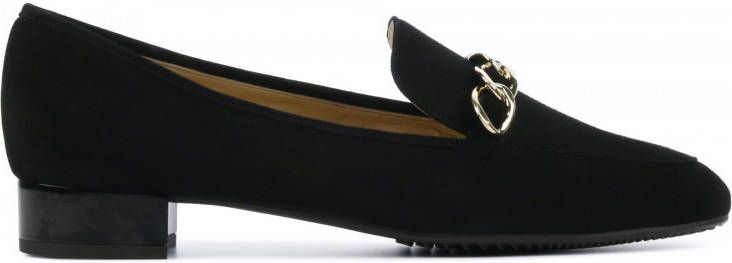 Brunate Dames Leren Instapschoenen