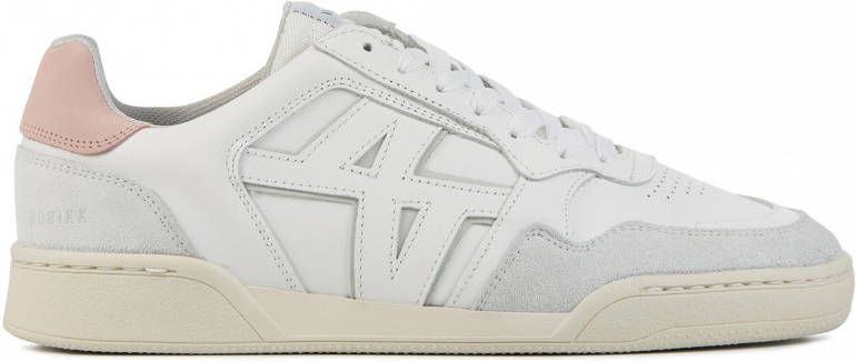 Nubikk Blueberry Vaiper leren sneakers wit/roze