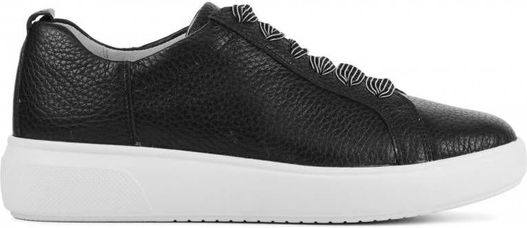 Waldlaufer 763019 leren veterschoenen zwart