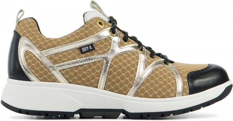 Xsensible 40202.5 Stockholm Beige Combi H Wijdte Veterschoenen