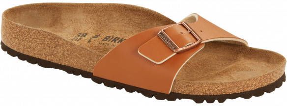 Birkenstock Madrid BF Sandalen Schmal, bruin/beige