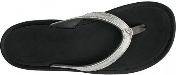 Olukai Kulapa Kai Slipper Dames Zilver/Zwart