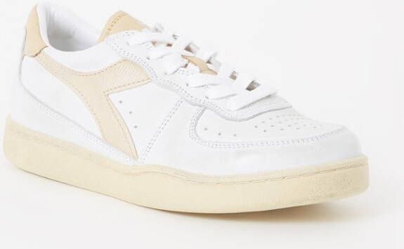 Diadora mi mand lage gebruikte sneakers witc1354 , Wit, Dames