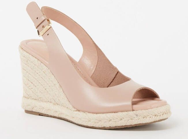 Dune London Kimmy sleehak van leer