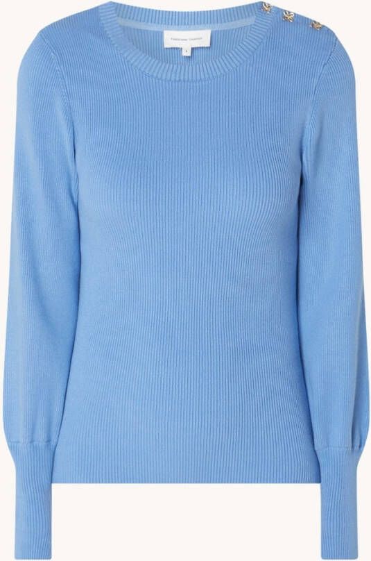 Fabienne Chapot Clt 194 pul ss23 holly short sleeve embro pullover