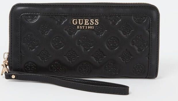 Guess Portemonnee/kaarthouder , Zwart, Dames