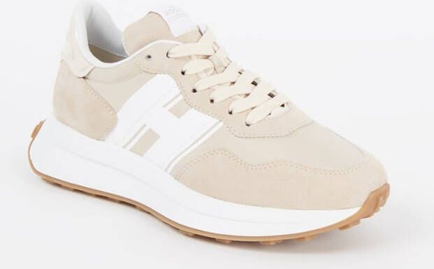 Hogan H641 sneaker van suè, de