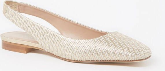 L.K.Bennett L K Bennett Savannah slingback van leer