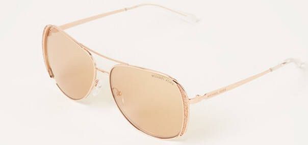 Michael Kors zonnebril Chelsea Glam 0MK1082 rosé