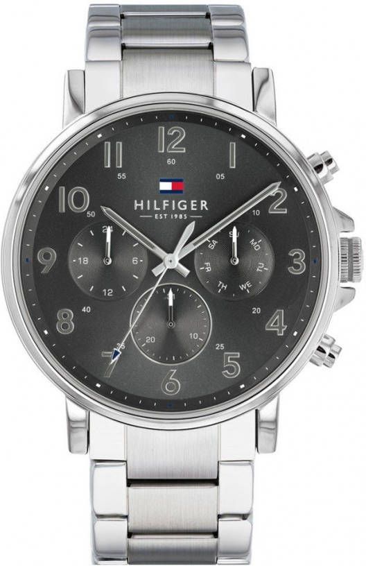 Tommy Hilfiger Horloges Watch Daniel Zilverkleurig
