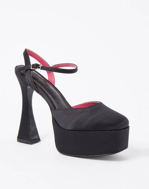 Toral Lou slingback van satjin