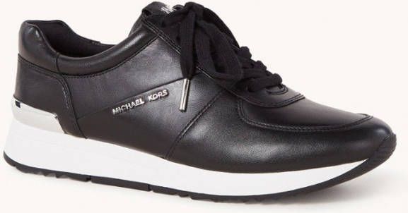 Michael Kors Allie Trainer leren sneakers zwart online kopen