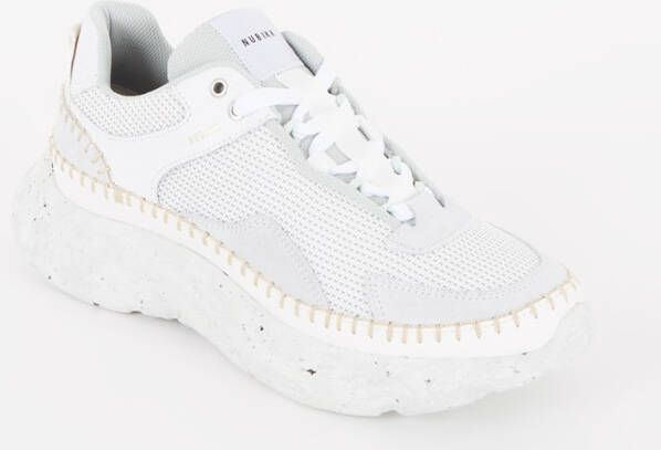 Nubikk Ross Riviera White Combi Lage sneakers online kopen