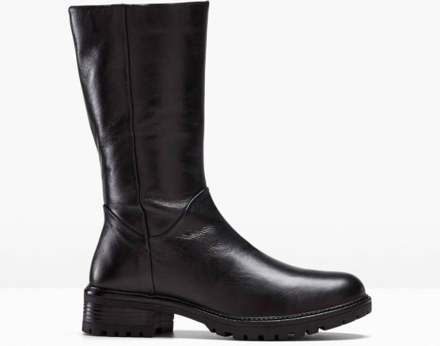 bpc bonprix collection Leren laarzen, zwart, nappaleer