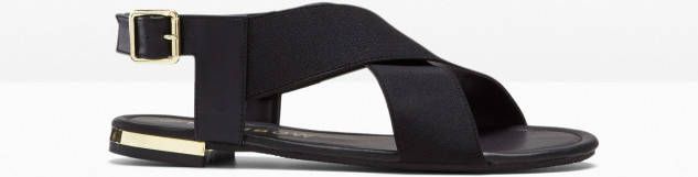 RAINBOW Sandalen, zwart, synthetisch