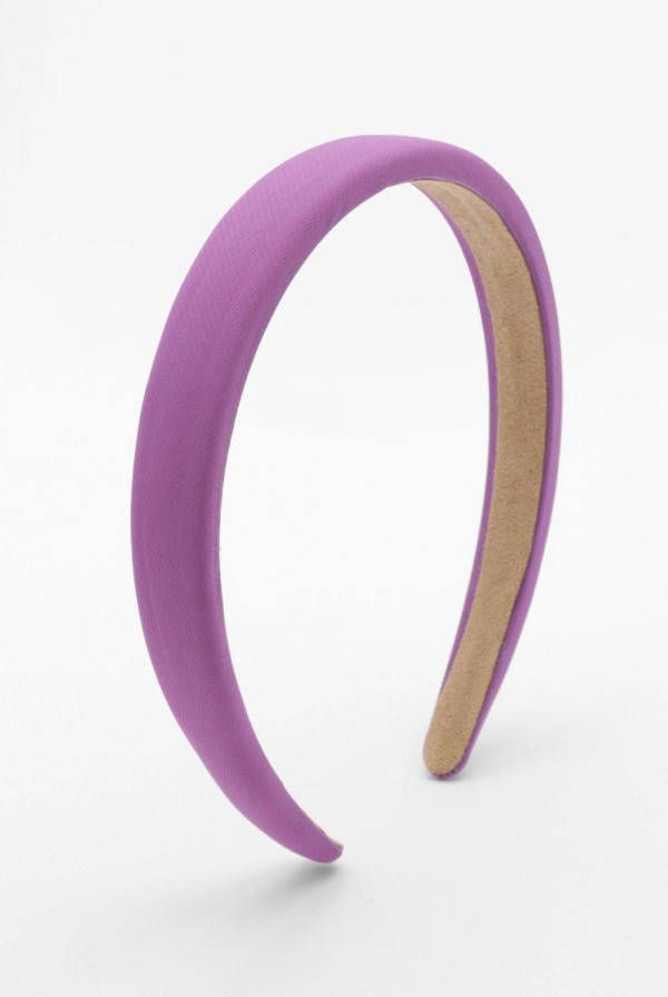 boohoo Gewatteerde Haarband, Purple