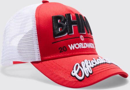 boohoo Man Geborduurde Trucker Cap, Red