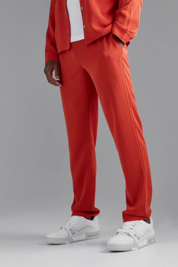 boohoo Nette Slim Fit Joggingbroek, Orange