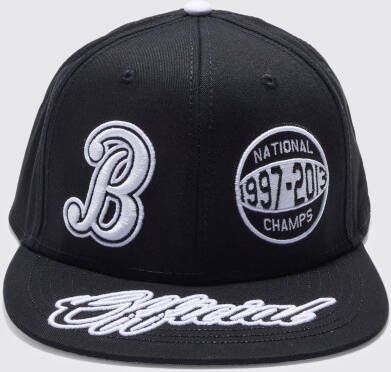 boohoo Official Geborduurde Snapback, Black
