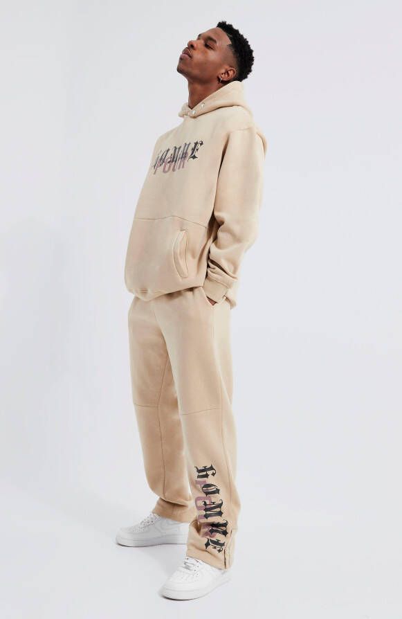 boohoo Oversized Homme Trainingspak, Ecru