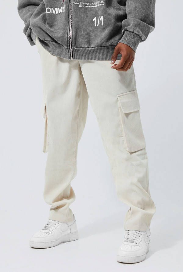 boohoo Zwart Katoenen Ma1 Bomberjack, Ecru