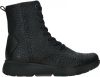 Xsensible 30213.2 Aosta Black Leather H Wijdte Veter boots online kopen
