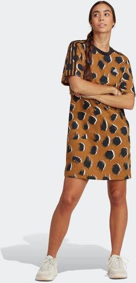 adidas Essentials 3 Stripes Single Jersey Boyfriend T shirtjurk