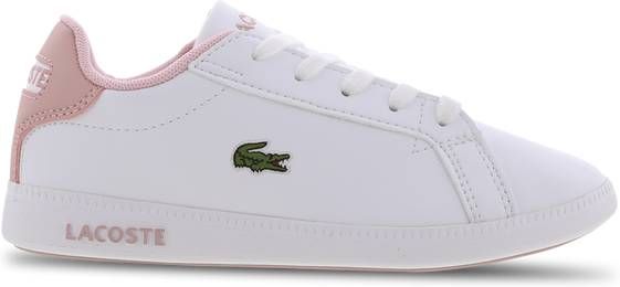 Lacoste Graduate voorschools Schoenen White Leer, Synthetisch