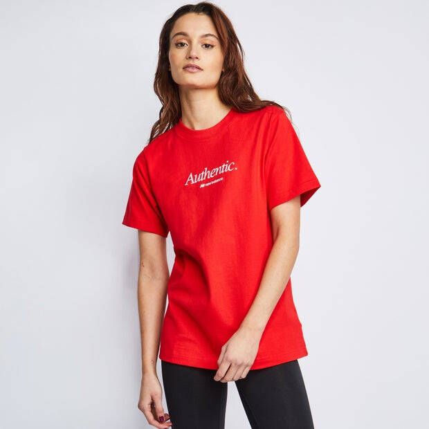 New Balance Athletics Dames T Shirts