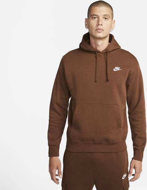 Nike Hoodies & sweatvesten Bruin unisex