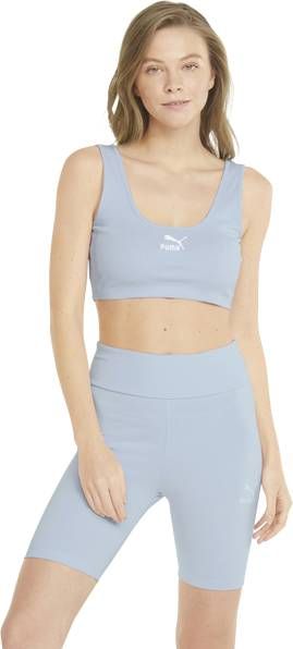 Puma Classics Cropped Tee Dames T Shirts