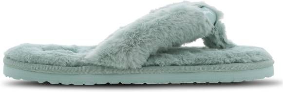 Puma Fluff Dames Schoenen Green Synthetisch