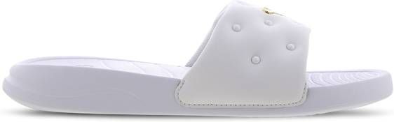 Puma Popcat Dames Slippers en Sandalen White Textil