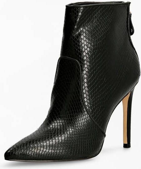 Guess Ankle Boots shoes Benedeta TC 95 D23Gu17 Fl5Bn3Pel10 , Zwart, Dames