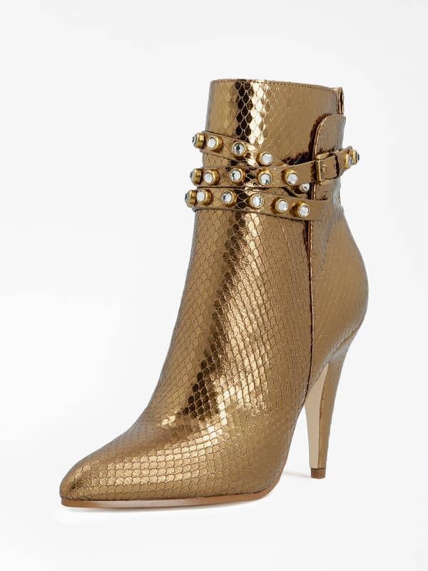 Guess Enkellaarsje Jessia Gelamineerd