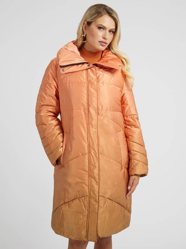 Guess Lange Pufferjas Kleurverloop