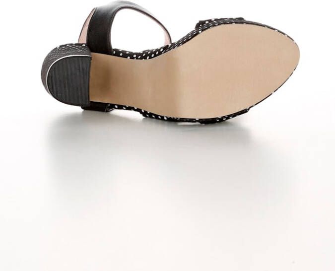 alba moda Sandaaltje Zwart/Wit