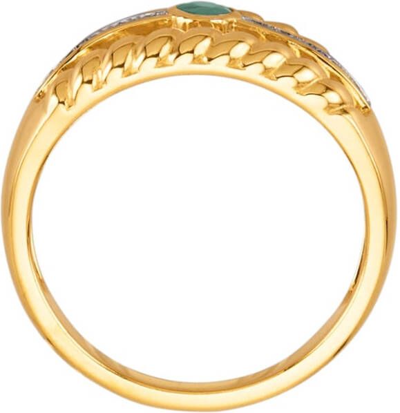 KLiNGEL Damesring Groen