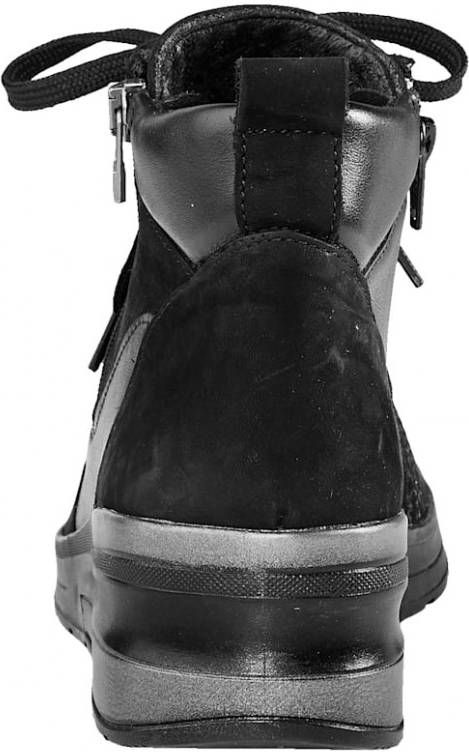 Naturläufer Hoge veterschoen Zwart