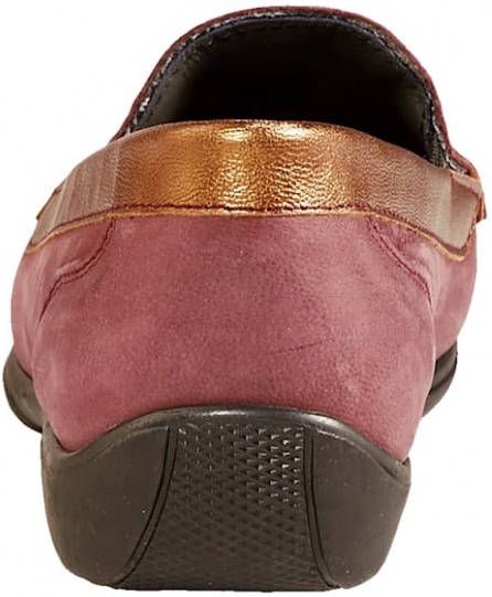 Naturläufer Mocassin Bordeaux