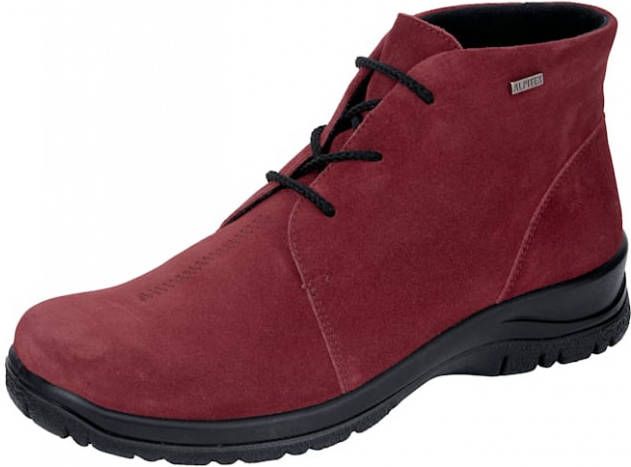 Naturläufer Veterlaarsje in winddichte en waterafstotende Tex uitvoering Rood