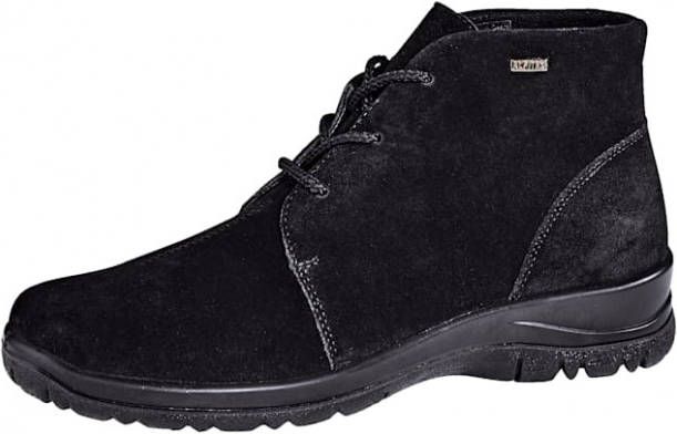 Naturläufer Veterlaarsje in winddichte en waterafstotende Tex uitvoering Zwart