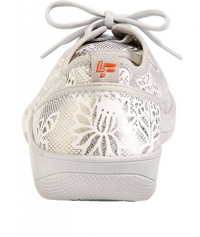 Naturläufer Veterschoen Wit/Zilverkleur