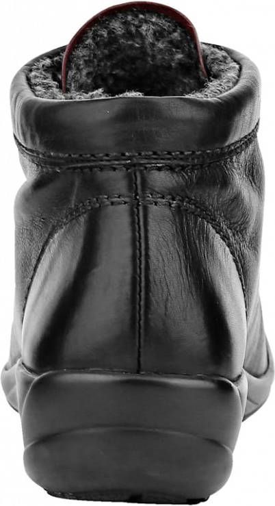 Semler Enkellaarsje Zwart/Bordeaux