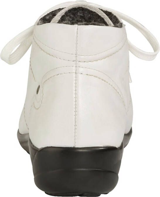 Semler Hoge veterschoen Wit
