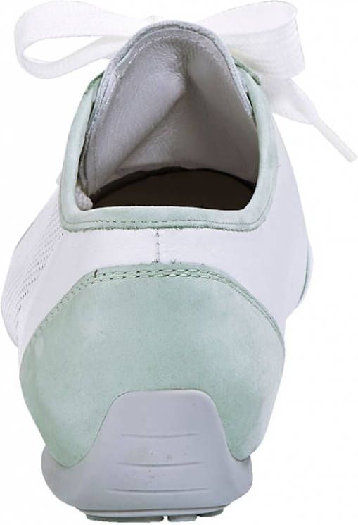 Semler Veterschoen in modieuze stijl Wit/Mint